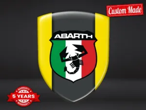 Fiat Abarth Vinilos Auto Grandes Máximo Resistente Actual Chic Pro